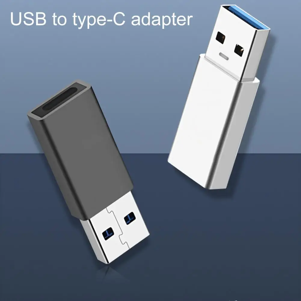 Aluminum Alloy Type-C to USB3.0 OTG Adapter PD Fast Charging Converter for Laptop PC Computer Headphone Adapter dropshipping