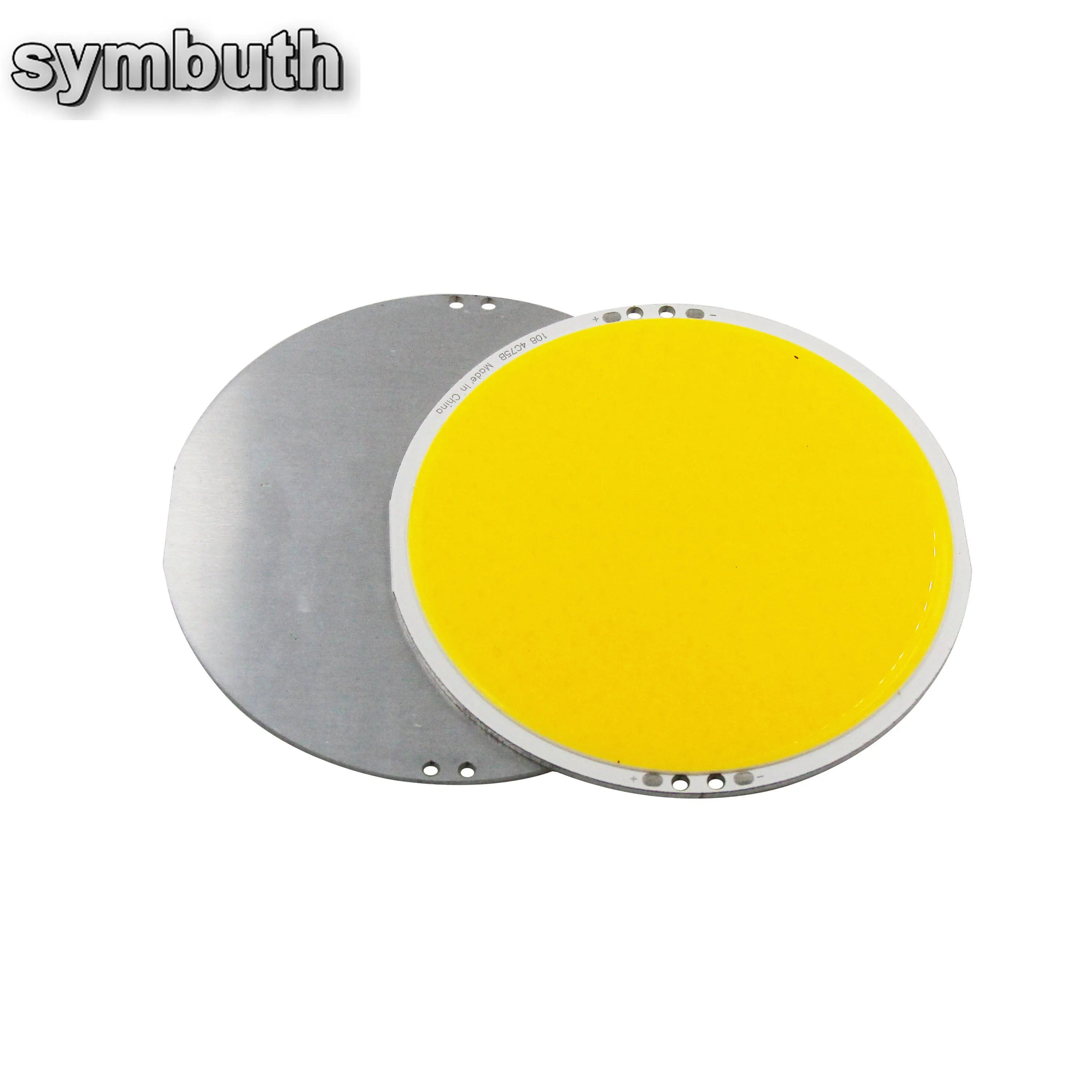 Round LED COB 108mm DC 12V 50W LED High Power Panel Light Source 100LM/W 3000K 6500K for Indoor Outdoor Led Lamp