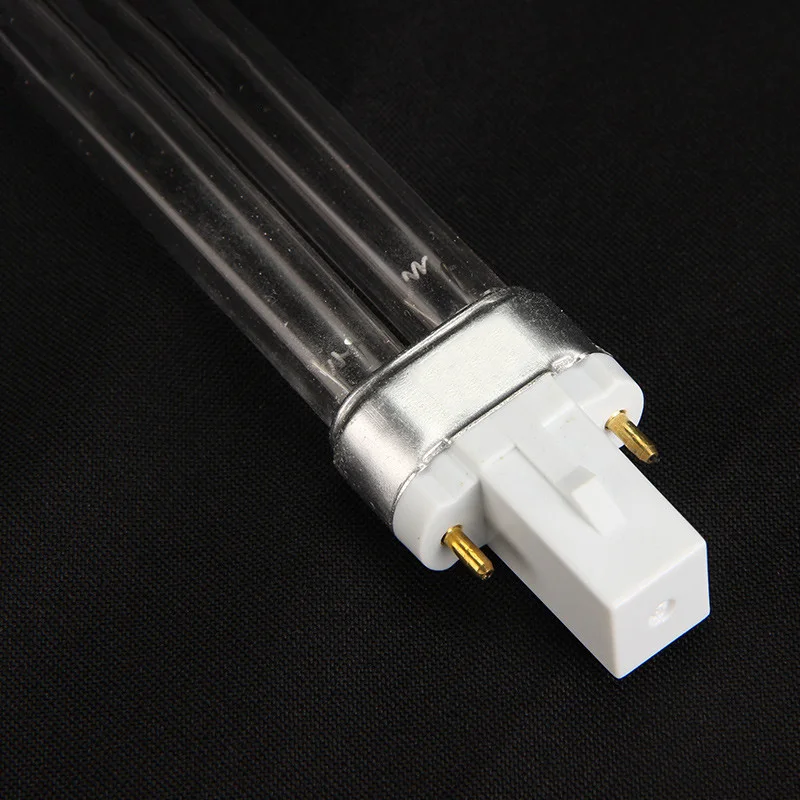 Replace UV Bulb UV Sterilizer Light Tube Watts 2-pin G23 Base Linear Twin Tube UV-C Germicidal Ultraviolet Light Bulb