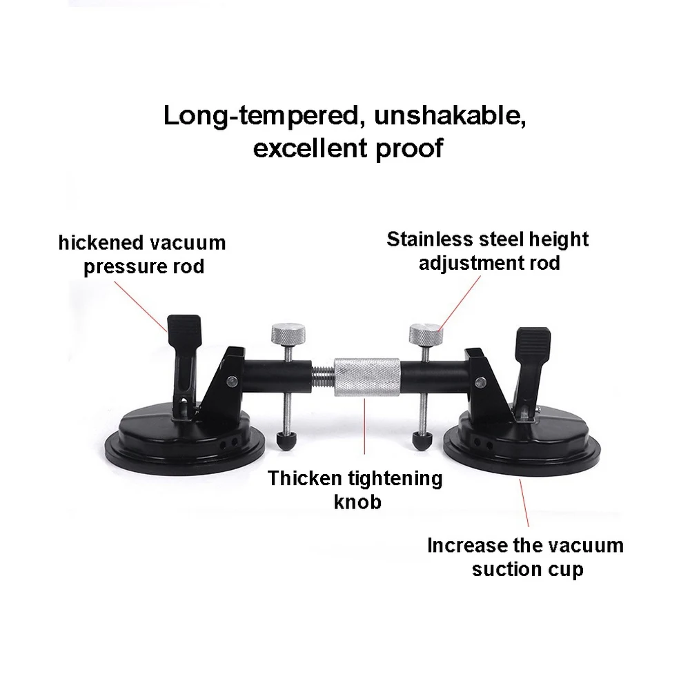Vacuum Suction Cup Glass Lifter Ceramic Durable Thickened Seam Setter Tensioner Tool 150KG Max Marble Granite Floor Lifting Tool