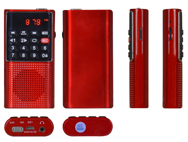 PRUNUS J-120 Poste Radio Vintage Petite, AM/FM/SW Radio Portable avec PRUNUS J-120 Poste Radio Vintage Petite, AM/FM/SW Radio Portable avec