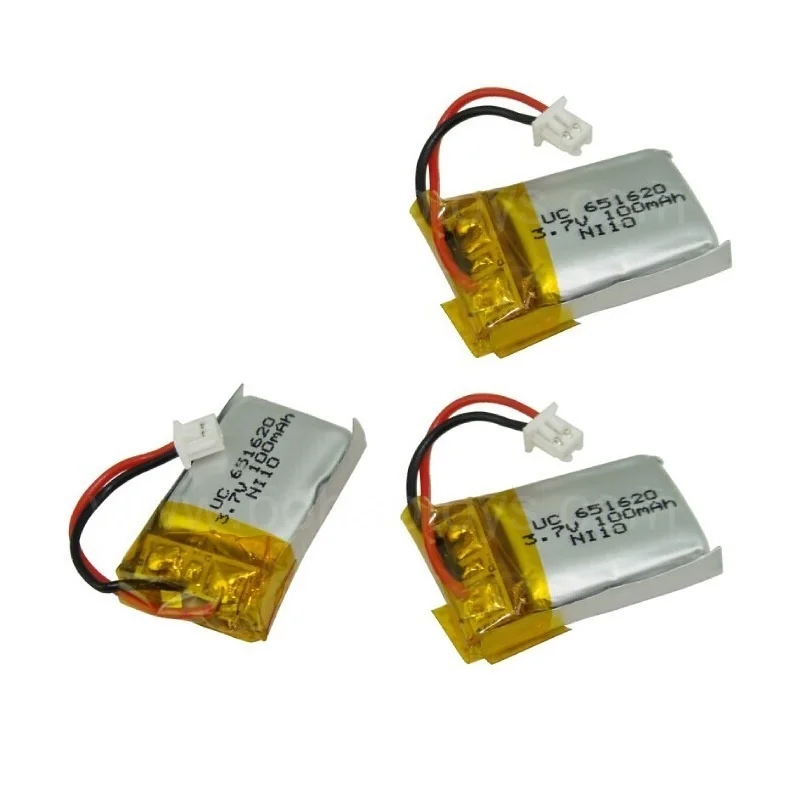 3.7v 100mah Lipo Battery and Charger For Cheerson Cx-10 Cx-10a FQ777-124 Hubsan Q4 Wltoys V272 Mini Rc Quadcopter Drone Battery