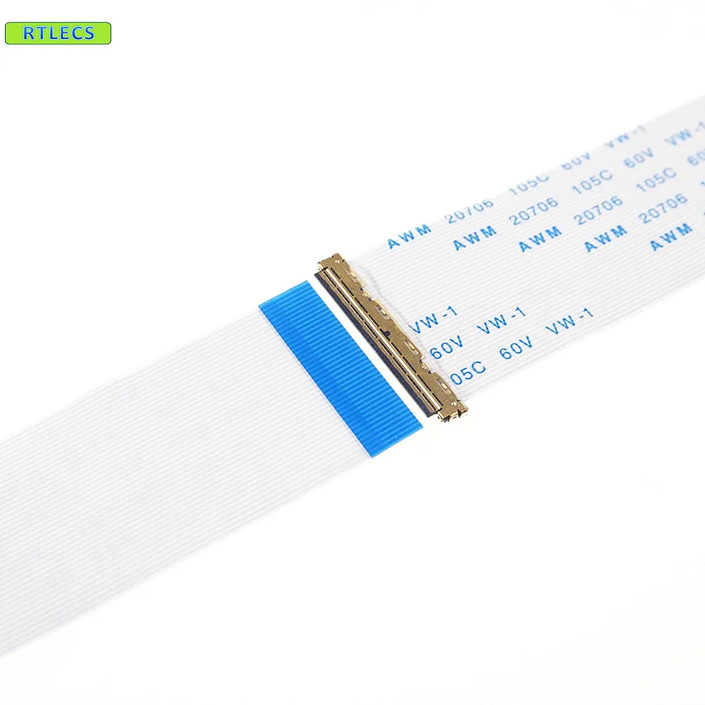 20pcs I-PEX 20453-040 Flexible Flat Ribbon Cable FFC FPC 40 Pin 0.5mm pitch EDP Panel 100 150 200 300 mm Reverse Different Sides