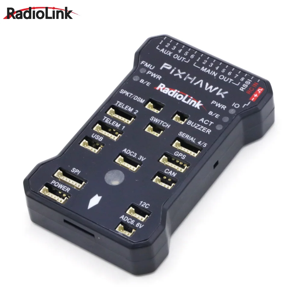 Radiolink Pixhawk PIX APM Flight Controller With M8N SE100 GPS Buzzer 4G SD Card Telemetry Module For RC FPV Drone Quadrocopter