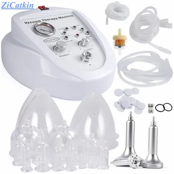 ZiCatkin Vacuum Massage Face Lifting Beauty Machine Breast Enlargement Machine Pump Cup Massage Body Shaping Butt Lifting Device