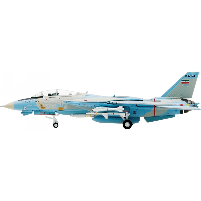 Diecast 1:200 Simulation Aircraft F-14A Tomcat Ali Carter Fighter Alloy Model Desktop Decoration Collection Gift