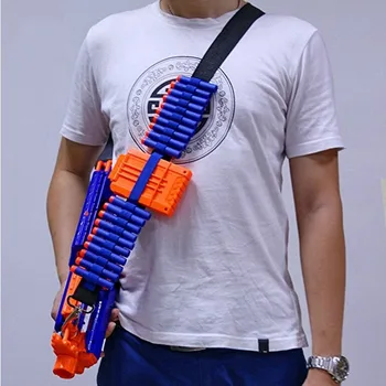 Bullets pasek na ramię klips na Nerf n-strike Blasters uchwyt na naboje
