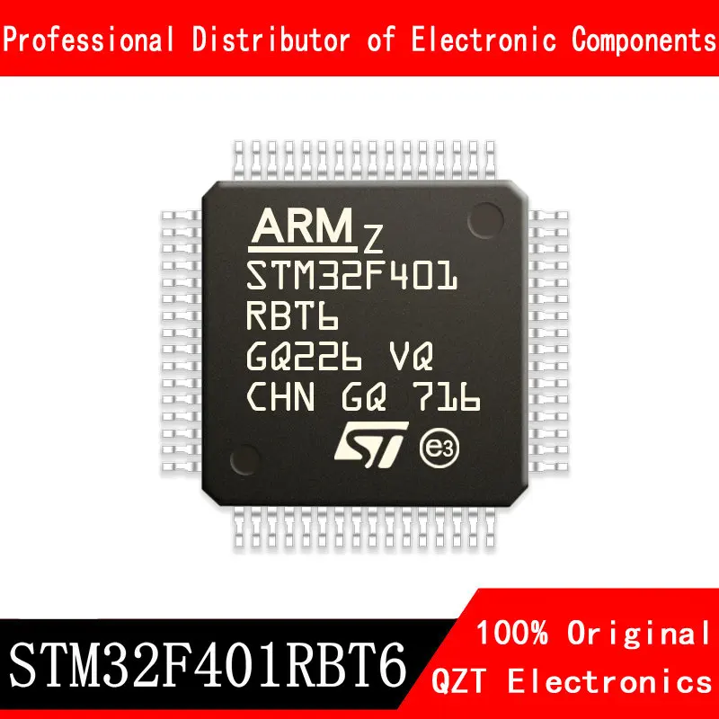 5pcs/lot new original STM32F401RBT6 STM32F401 LQFP-64 microcontroller MCU In Stock