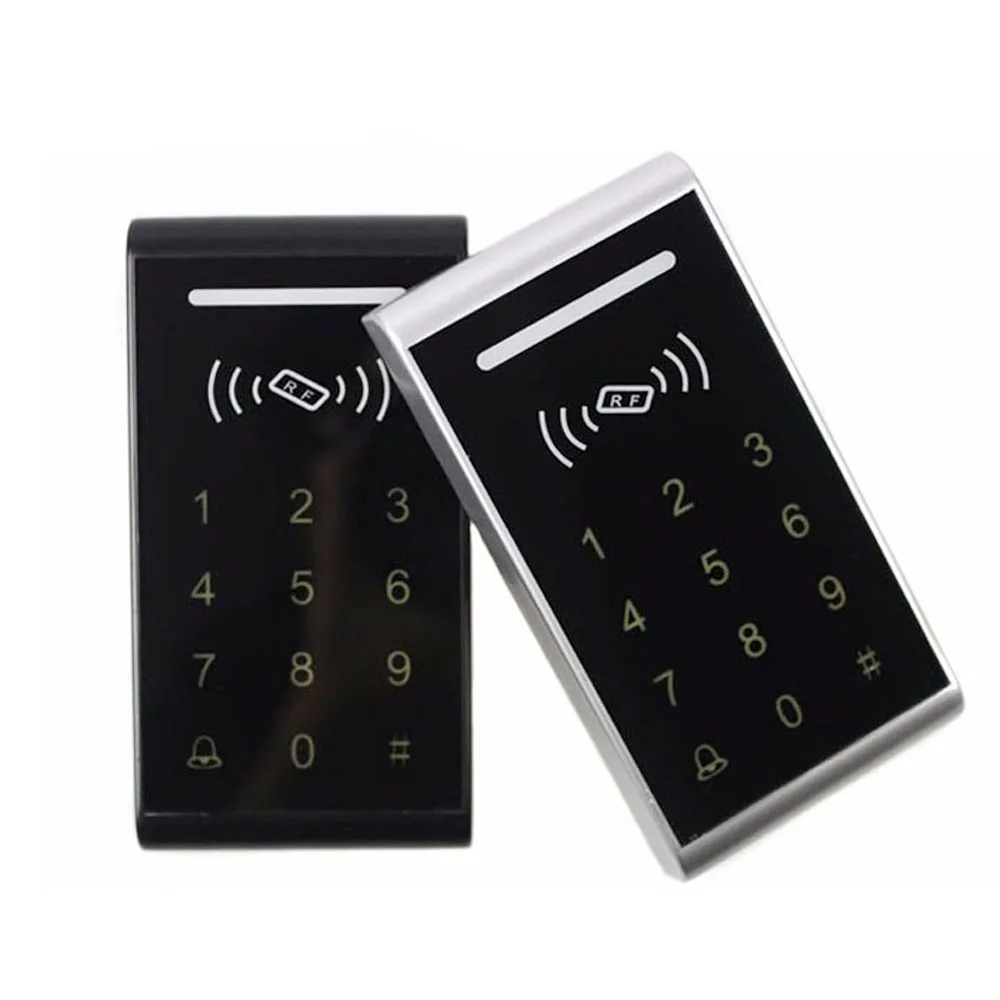 125khz RFID Card Backlight Touch Access Control keypad EM Card Reader Door Lock opener wiegand 26 output Proximity Card Reader