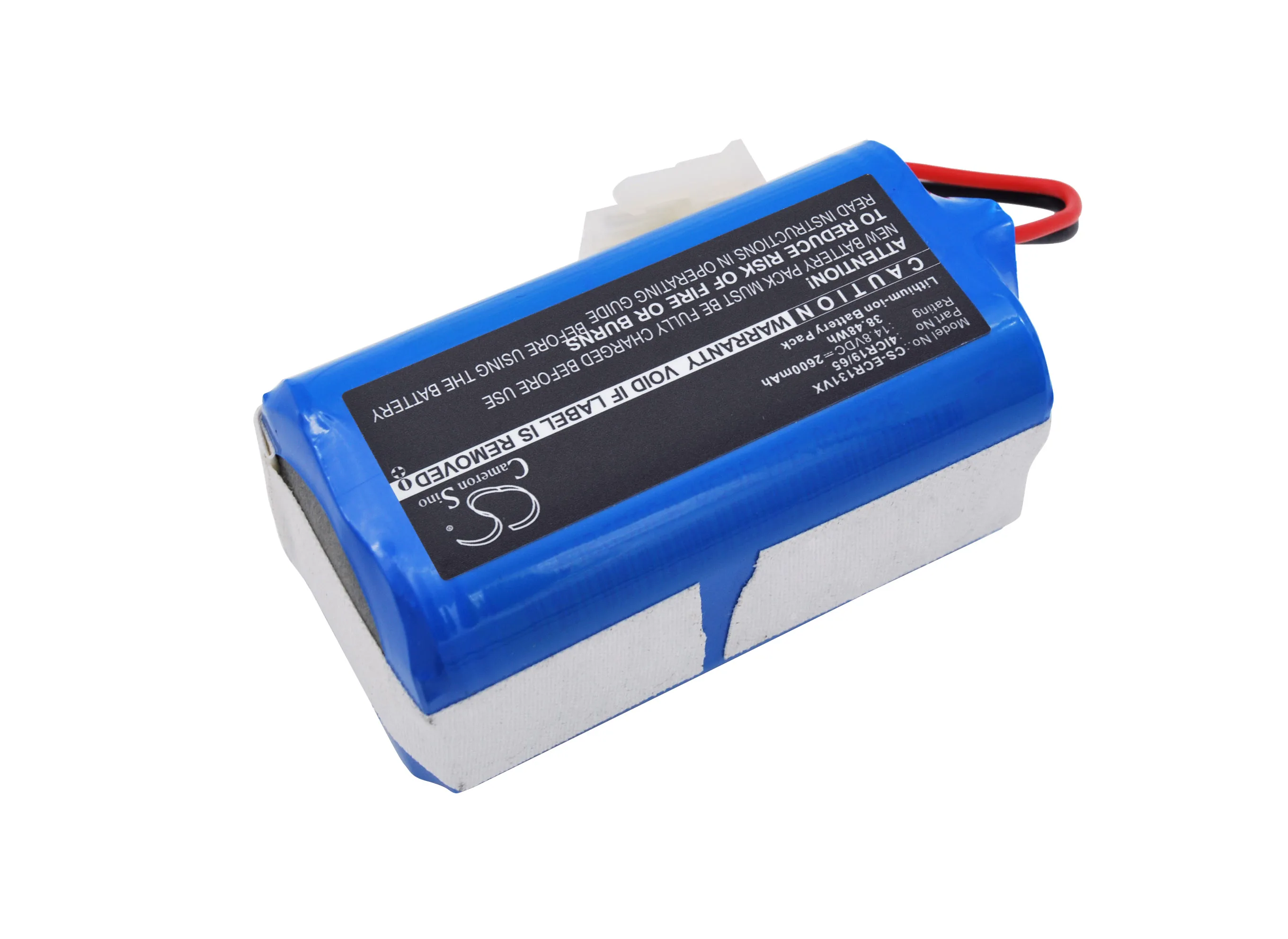 Replacement Battery for Dibea D960, GT200, GT9, V750, V780, V780s 14.8V/2600mAh