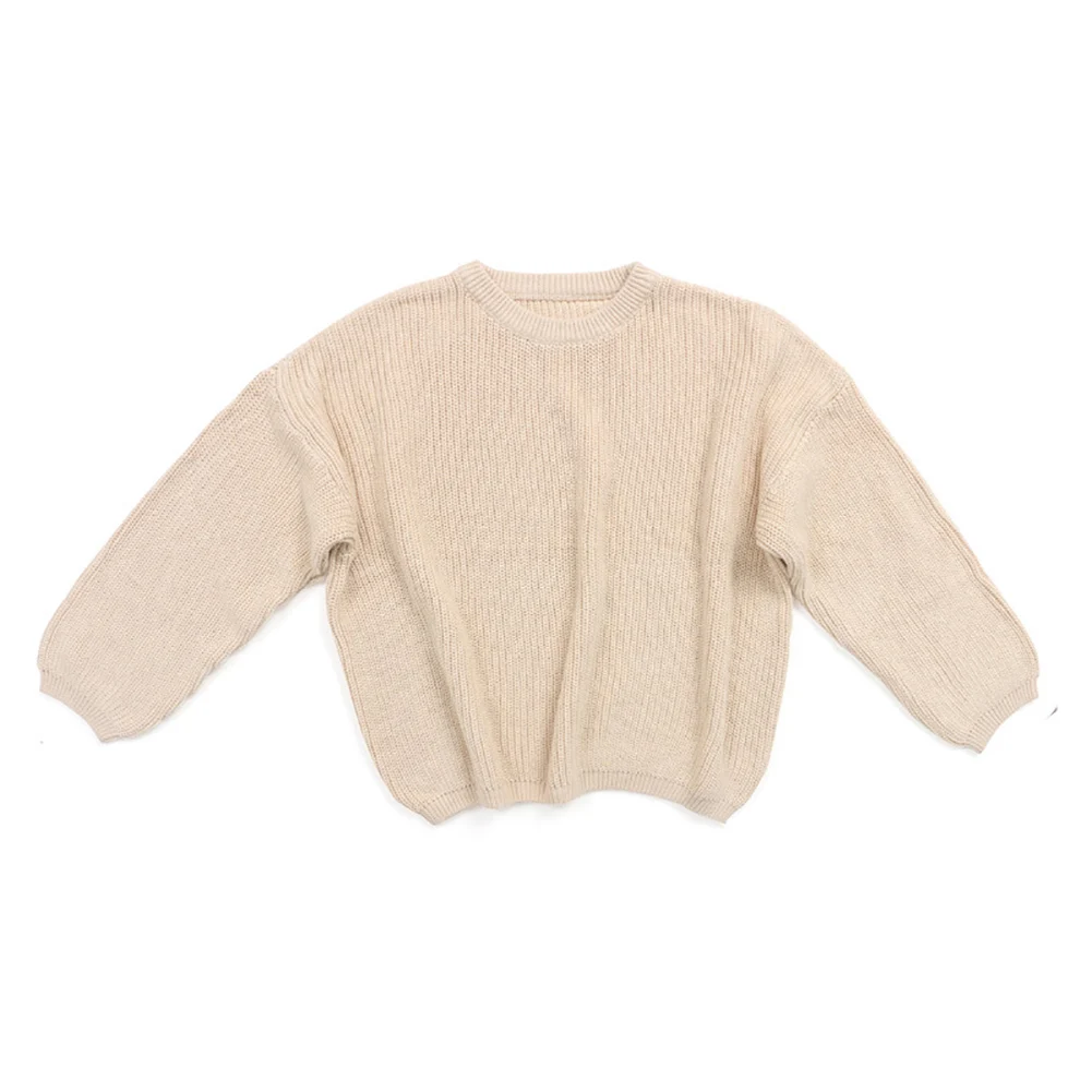 9 colors Autumn Winter Baby Girls Boys Sweater Knit Solid Pullover O Neck Long Sleeve Keep Warm Outfits 0-5Y