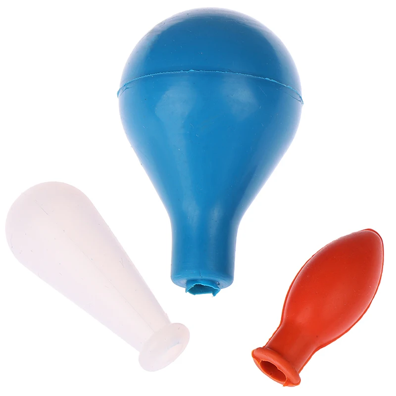 Bombilla de relleno de pipeta de goma azul de alta calidad, accesorios de tapa de gotero de laboratorio, pipeta de vidrio, 2ml, 5ml, 10ml, 1 unidad