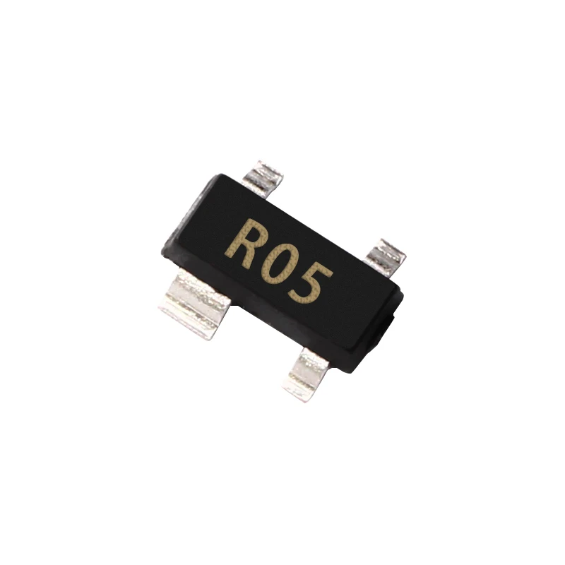 10 Buah Polouta SR05.TCT Layar Sutra SOT-143 ESD Pelindung Elektrostatik Tabung Dioda Komponen Elektronik Arduino Nano Transistor