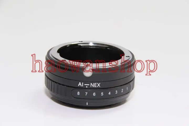 Tilt adapter ring for Nikon F Mount Lens To sony E mount NEX3/5/6/7 a7 a7s a7r2 a7m3 a7r4 a9 a7r5 a6000 a6300 a6500 zv-e1 camera