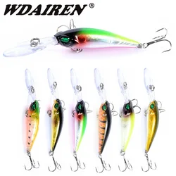 1Pcs Minnow Fishing Lure Floating water Laser Hard Artificial Bait 9.4cm 6g Fishing Wobblers Carp Bait Crankbaits Fishing Tackle