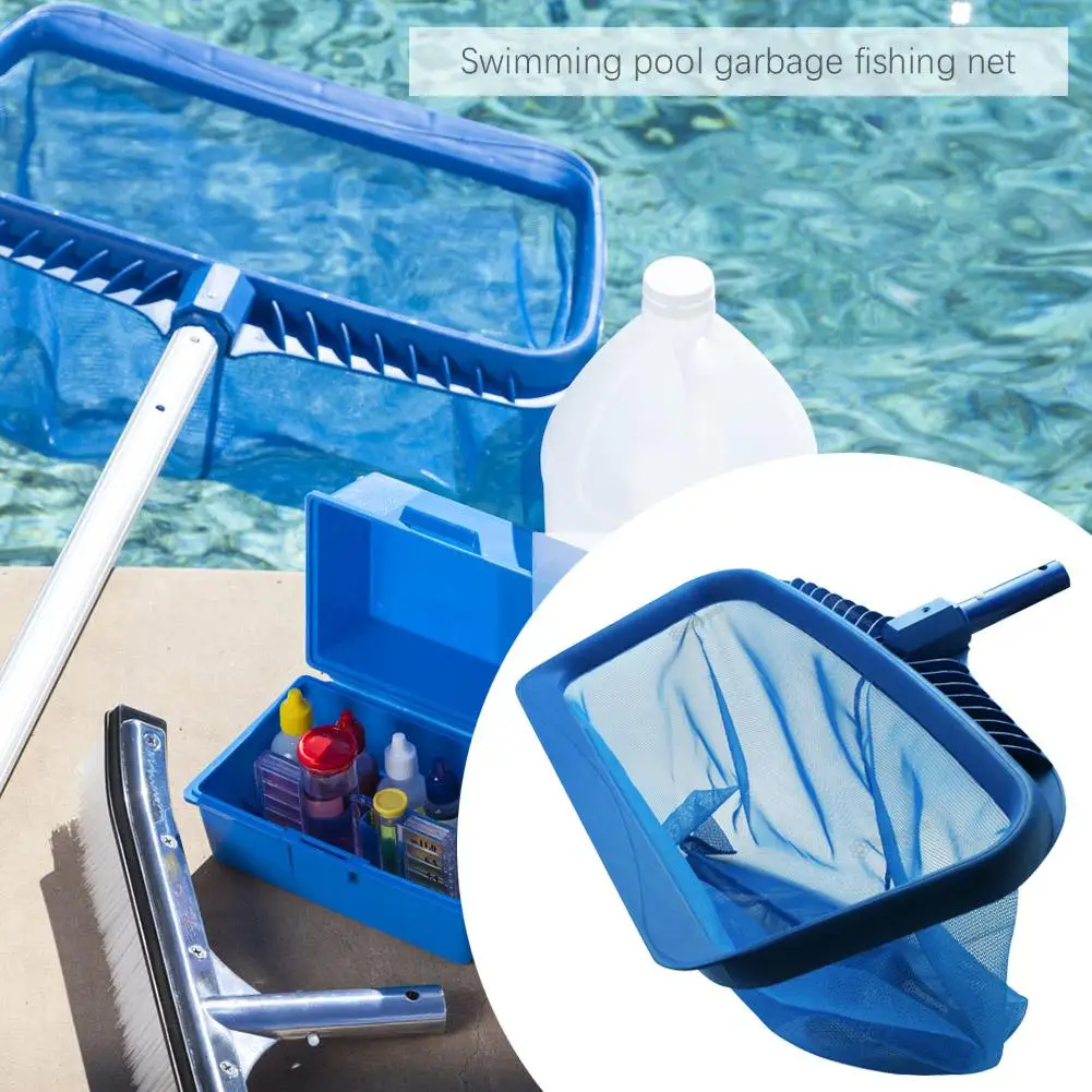 Professional Leaf Rake Deep Bag Swimming Pool Cleaning Net Rubbish Skimmer Pool Net Spa Pool Cleaning Net Clean Pool Accessories