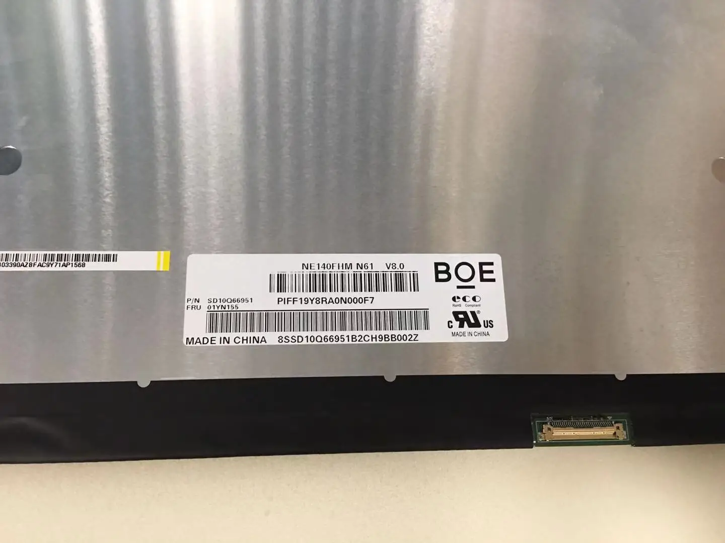 Imagem -03 - Tela Lcd para Lenovo E480 14 Ne140fhm-n61 Fhd 1920x1080 30 Pinos Ne140fhm-n61