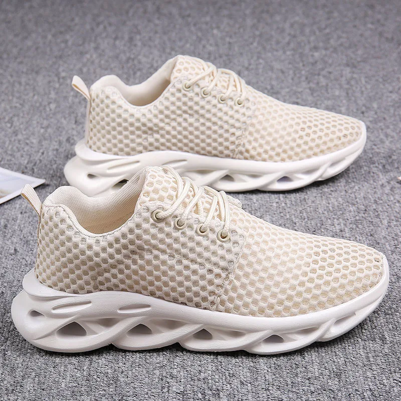 2020 Chunky Sneakers Women Platform Shoes White Trainers Ladies Casual Breathable Mesh Zapatillas Tenis De Mujer Big Size 47 48