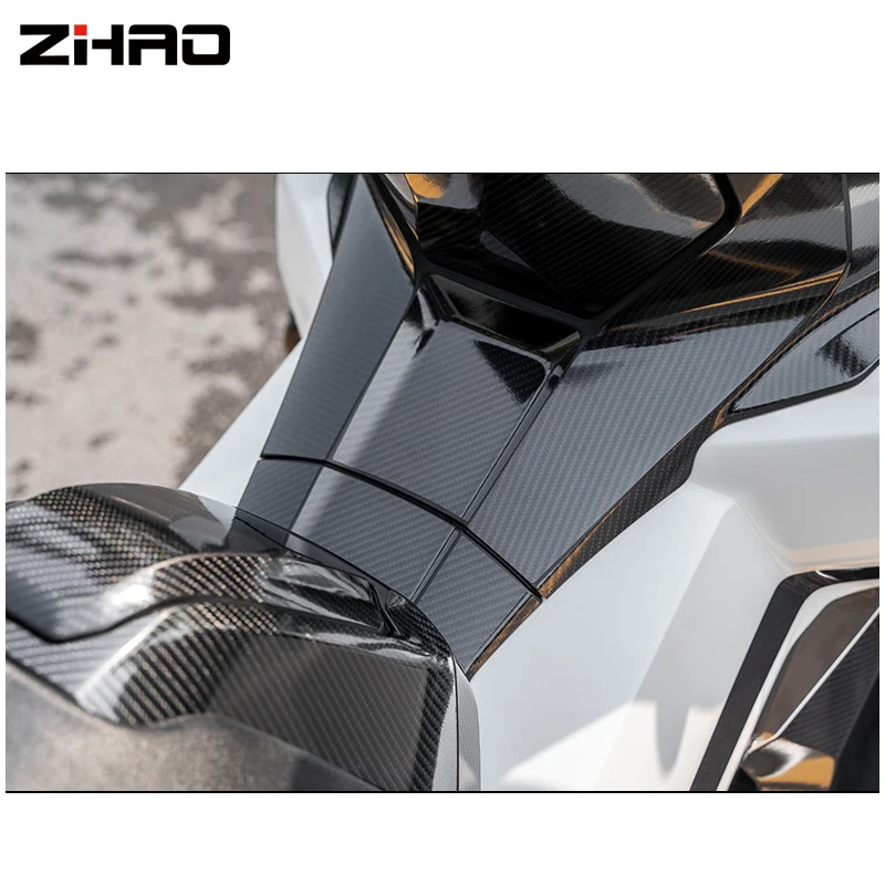 Pegatina de carbono para motocicleta, Protector de almohadilla de tanque para Scooter X ADV 750 Xadv 750, 2019- 2021