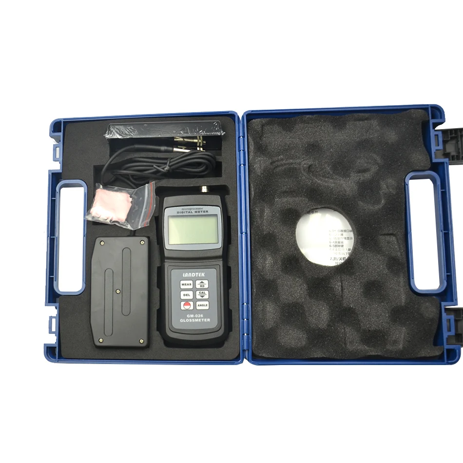 Draagbare Digitale Glansmeter GM-026 Oppervlak Cleaning Gloss Meter Tester Vanceometer Glans Gauge