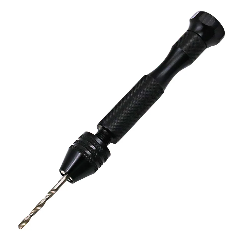Mini trapano a mano con bloccaggio del mandrino per trapano manuale con perno alesatore da 0,3-4.0 mm