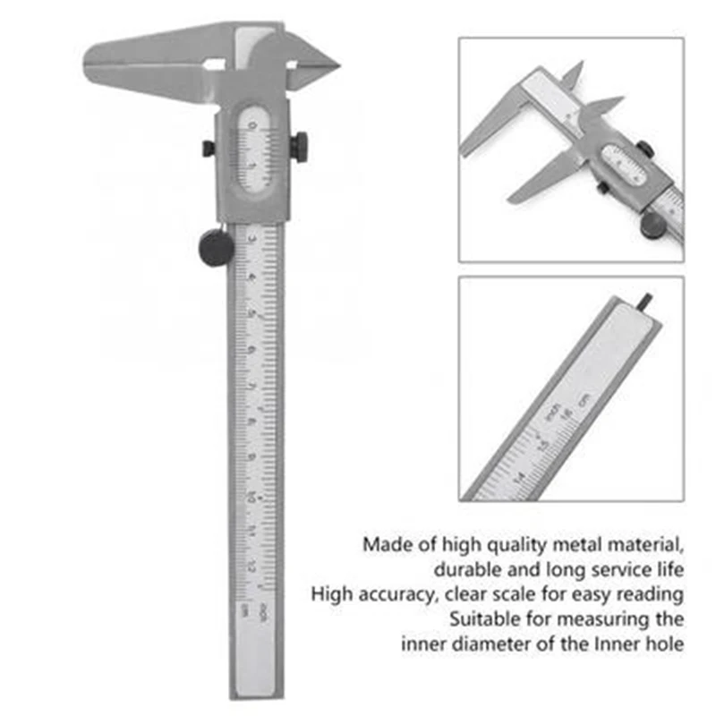 0-120mm calibro a corsoio Mini calibri metallici calibro micrometro strumento di misurazione in acciaio inossidabile di alta precisione