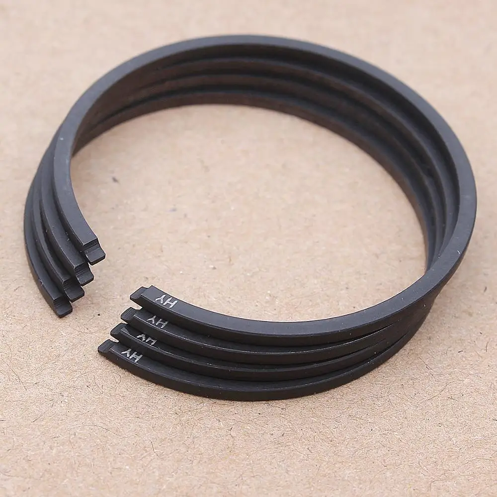4PCS 36MM x 1.5MM Piston Ring Set fit Stihl 009 010 AV Chainsaw Spare Parts Replacement 1120 034 3001 Garden Tool Parts