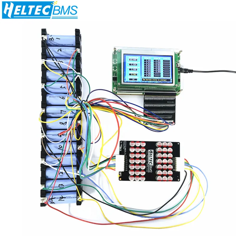 Heltec 16S 10S -21S aktywnych balancer dla lipo/lifepo4/LTO z tester napięcia pokaż równowagi stan