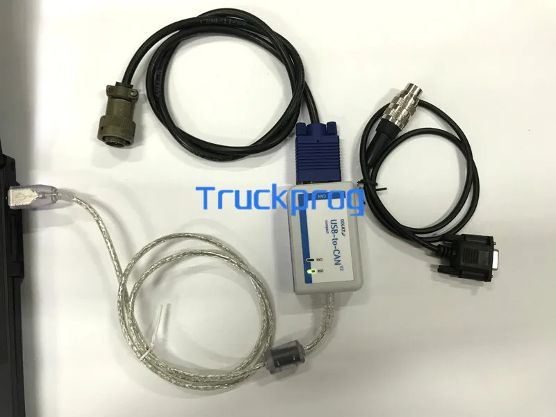 FOR MTU USB-to-CAN V2 COMPACT IXXAT FOR MTU DiaSys+MTU MDEC ECU4 test Cable+MUT ADEC ECU7 Diagnostic Cable MTU DIAGNOSTIC tool