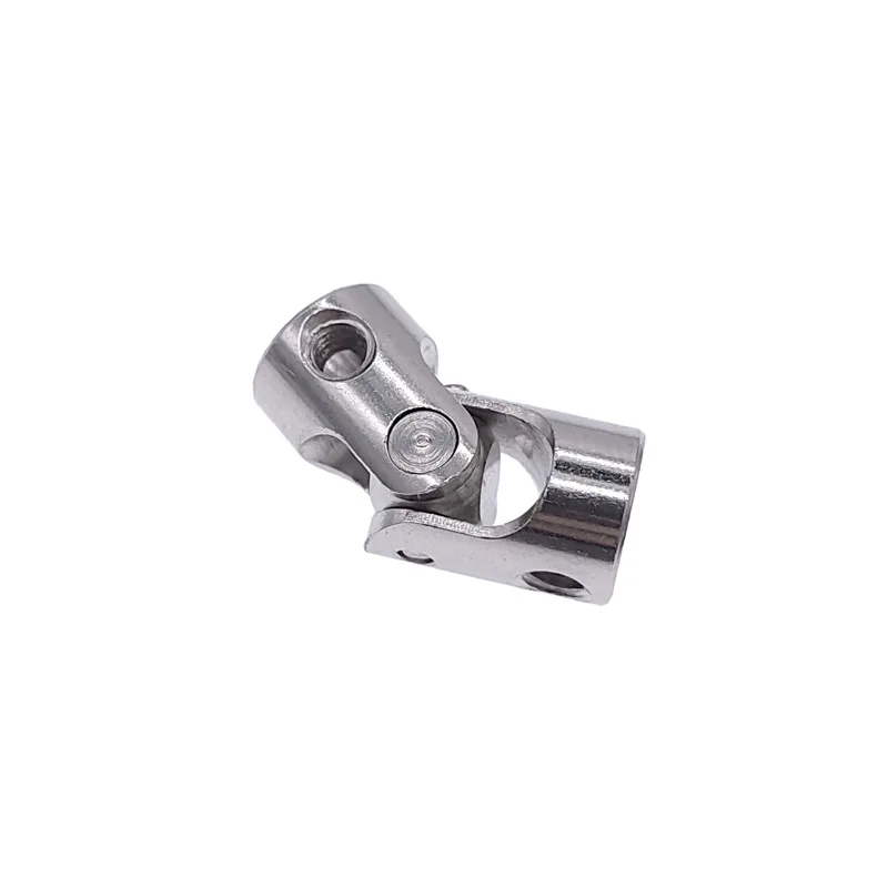 Universal coupling boat car shaft coupler motor connector metal universal joint couplings 2*2mm 2*2.3mm 2.3*2.3mm carbon steel image 2