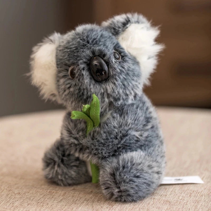 Cuộc Sống Thực Koala Sang Trọng Đồ Chơi Cho Bé Úc Gấu Koala Nhồi Bông Mềm Búp Bê Trẻ Em Quà Tặng Đáng Yêu Cho Bạn Gái Cha Mẹ-trẻ Em Đồ Chơi