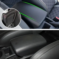 Car Center Console Armrest Box Leather Cover Protector Trim For Nissan Qashqai 2008 2009 2010 2011 2012 2013 2014 2015 2016 2017