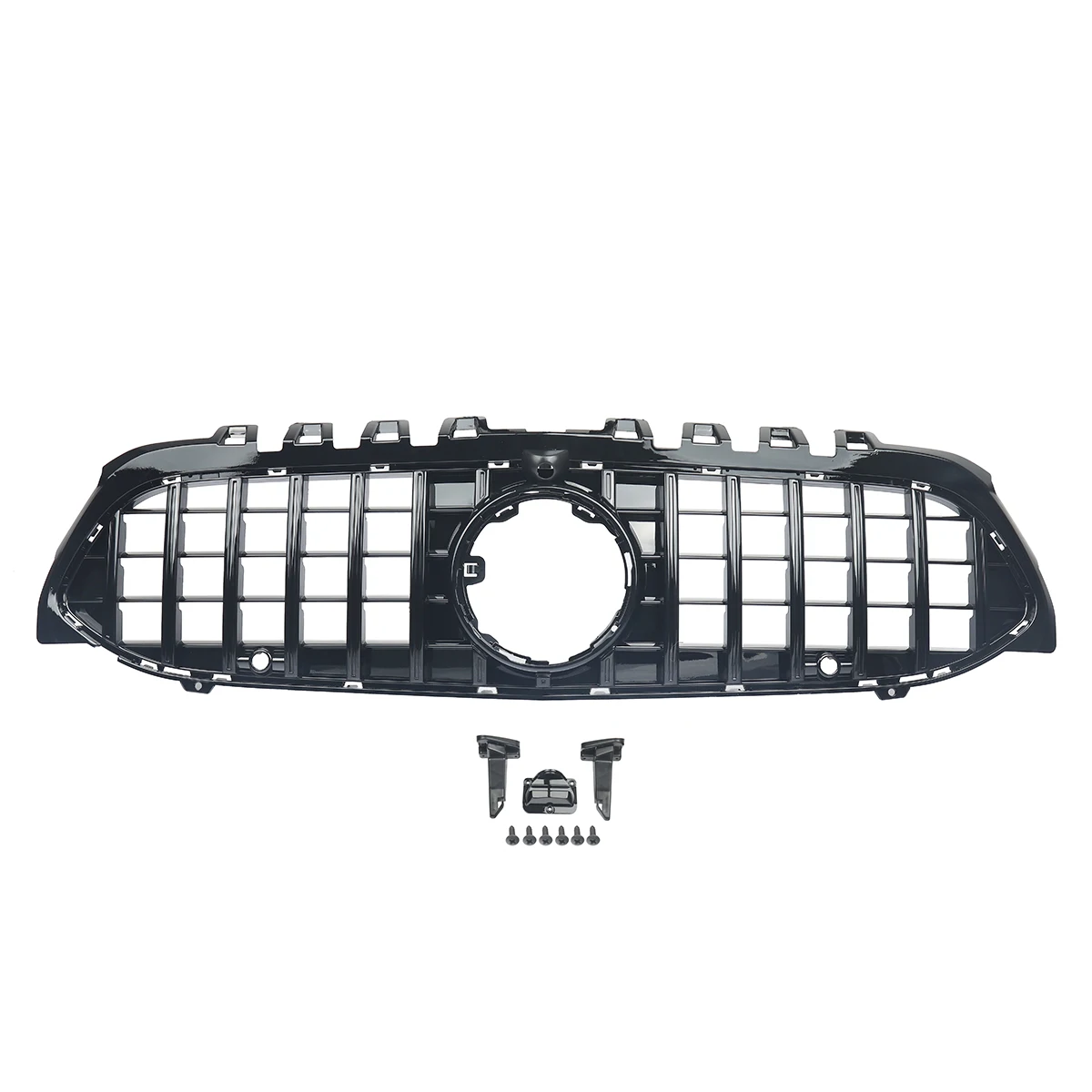 W177 A35 A45 Style Auto Front Bumper Panamericana GTR Grille 2019 2020 2021 2022 Racing Grille for Mercedez Amg GT Grill CAR