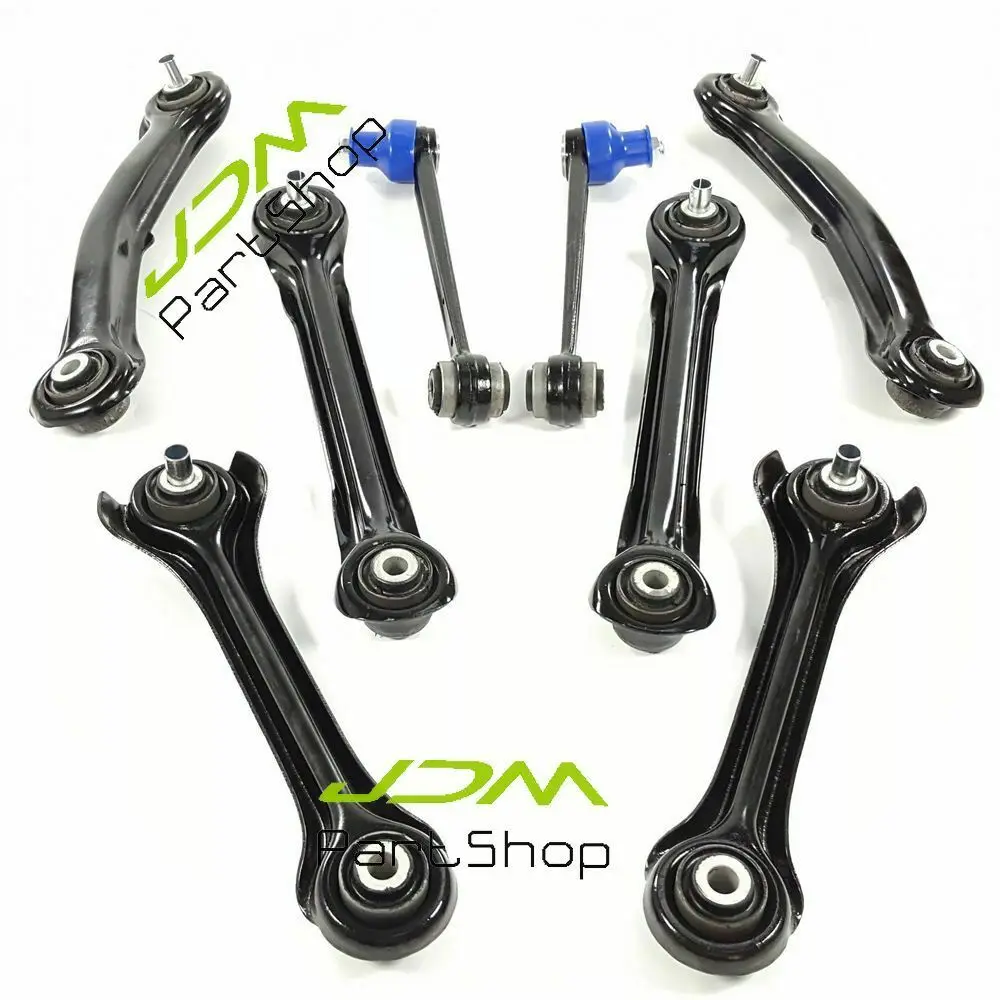 8PCS Rear Comtrol Arms Suspension Kit For Mercedes Benz W201 W202 W210 W124 R129