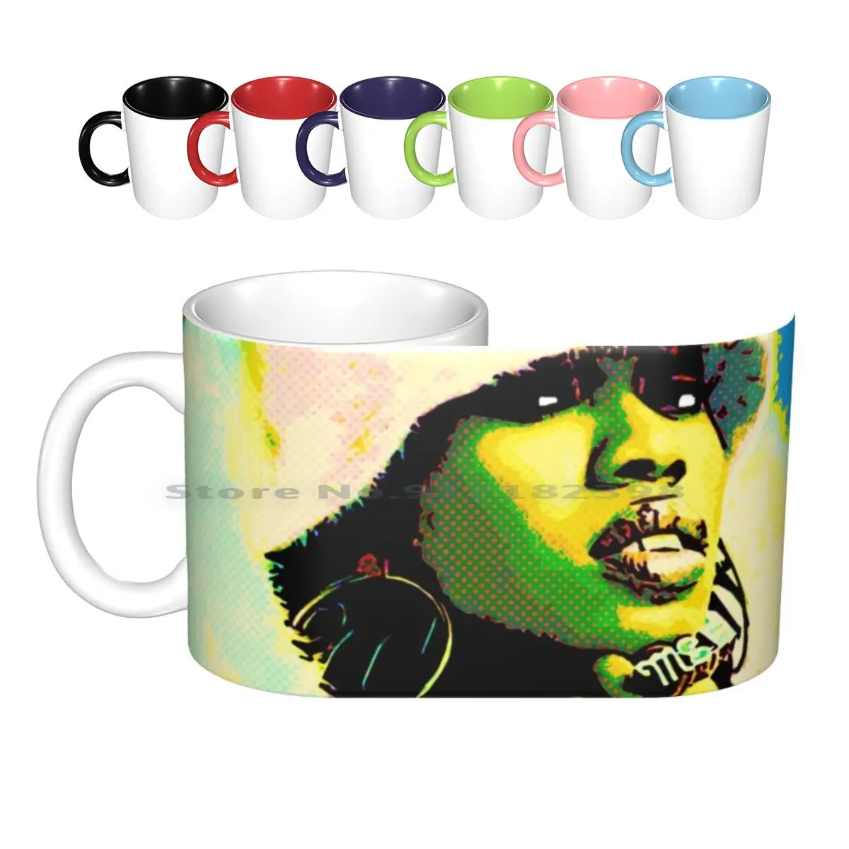 Hip-Hop Icons : Misdemeanor ( C. 1997 ) Ceramic Mugs Coffee Cups Milk Tea Mug Hip Hop Icons Hip Hop Icons Missy Misdemeanor