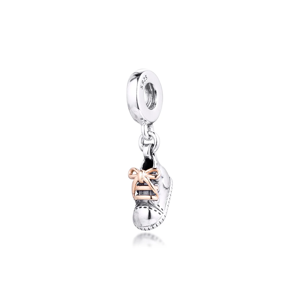 

Baby Shoe Dangle Charm Pendant for Bracelets Women Charms New Arrival diy 925 Sterling Silver Pendant