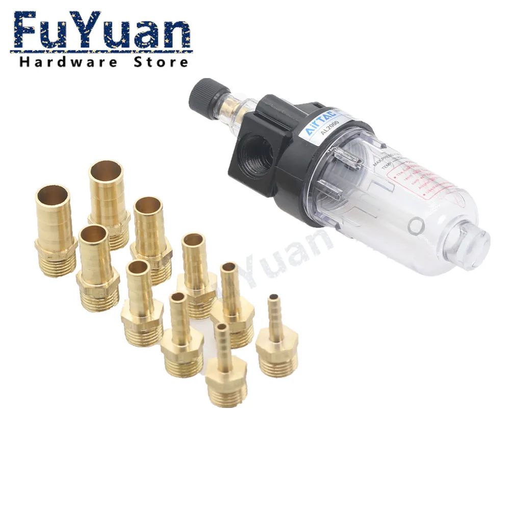 AL2000 Series Pneumatic Air Source Treatment Lubricator 1/4