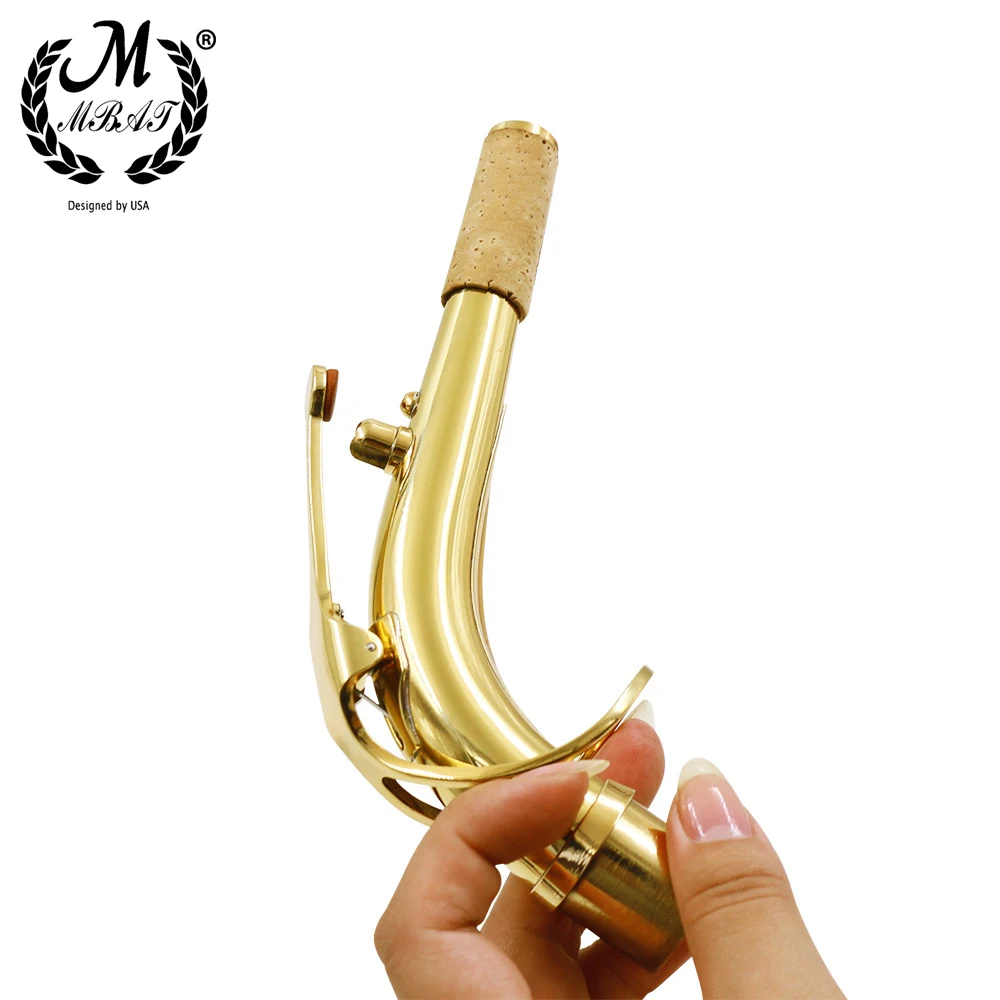 M MBAT-saxofón Alto de alta calidad, instrumento de viento de madera, accesorio de 24,5mm