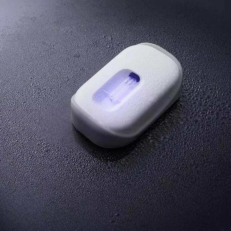 Waterproof Uv Rechargeable Uvc Germicidal Lamp + Ozone Self-sterilization Household Bathroom Disinfection And Deodorization Lamp