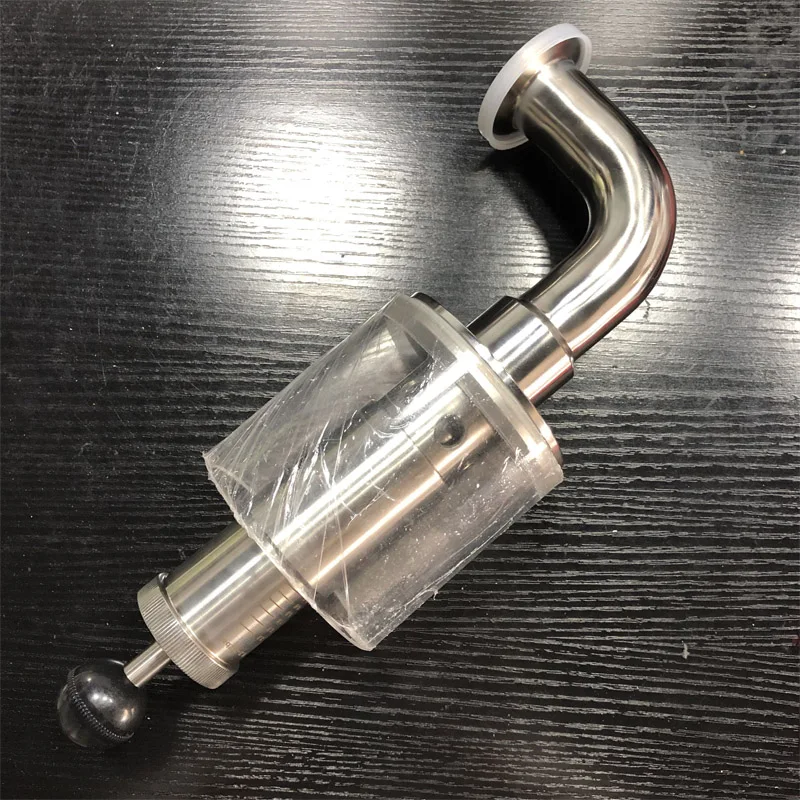 1.5 "Tri Clamp 0.2-2.2 Bar SUS 304 valvola di sicurezza di sicurezza regolabile in acciaio inossidabile per vuoto regolabile spedizione gratuita