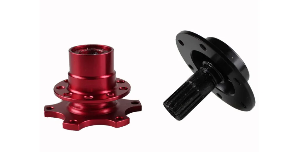Universal Lenkrad Quick Release Hub Boss Kit Radnabenadapter für 6-Loch-Lenkradnabe – Detail 2