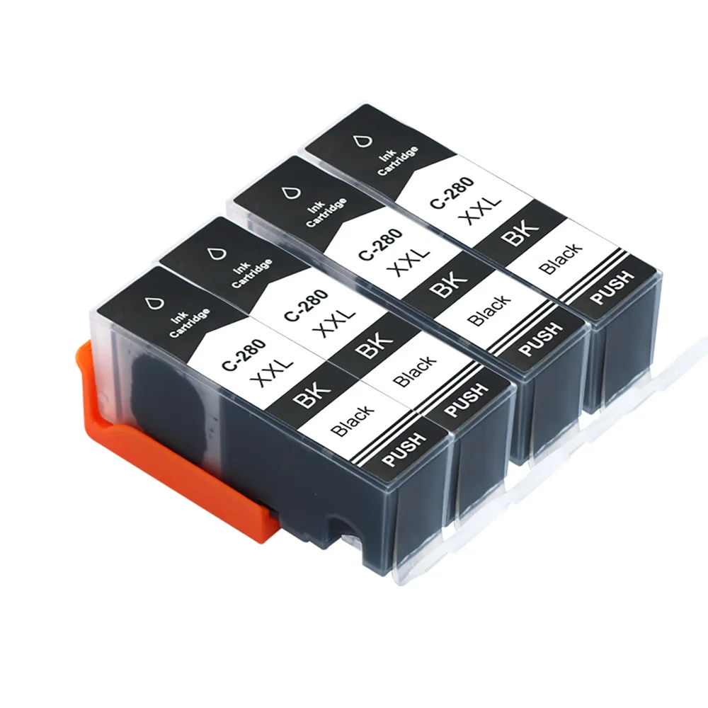 

PGI-280 XXL CLI-281 XXL Ink Cartridges Replacement for Canon PIXMA TS9120 TS6320 TS8120 TS8220 TS8320 S702 TS6120/TS6100 TS6220