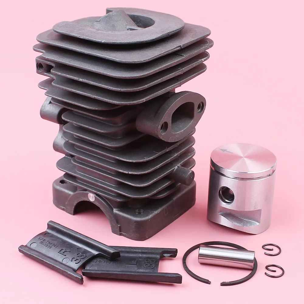 Adefol 39 مللي متر حلقة مكبس أسطوانية دبوس بحلقة إحكام Kit For Husqvarna 235 236 236E 240 240E قطع غيار المنشار 545050417 бензопила