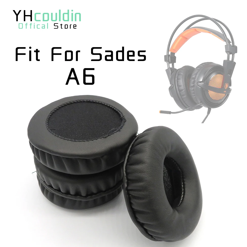 YHcouldin Ear Pads For Sades A6 Headphone Replacement Pads Headset Ear Cushions