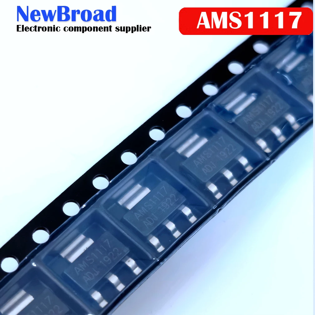 10 قطعة IC REG LIN AMS1117 1.2V 1.5V 1.8V 2.5V 3.3V 5V ADJ SOT223 1117 الجهد المنظم LM1117 #4