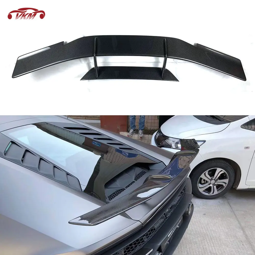 

Dry Carbon Fiber Material Rear Trunk Lip Spoiler for Lamborghini Huracan LP580 LT610 EVO N style