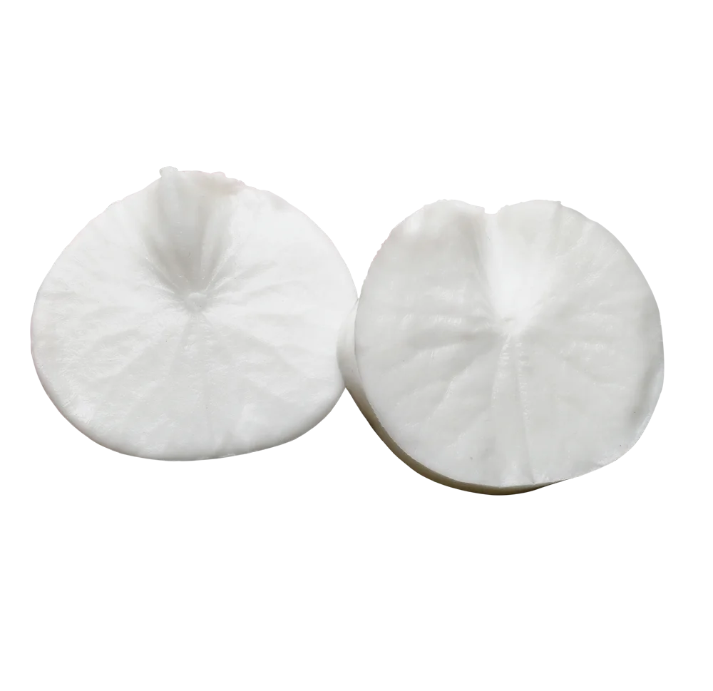 2pcs Lotus Leaf Veiner Petal Silicone Mold Meridians Baking GumPaste Sugar Fondant Cake Decorating Tool, Clay Resin Mould M2802