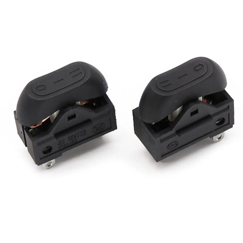 10 PCS Rocker switch KCD15-103/T 250VAC/6A Hair Dryer Switch Rocker Switch 3 Position ON-OFF-ON Boat Switch