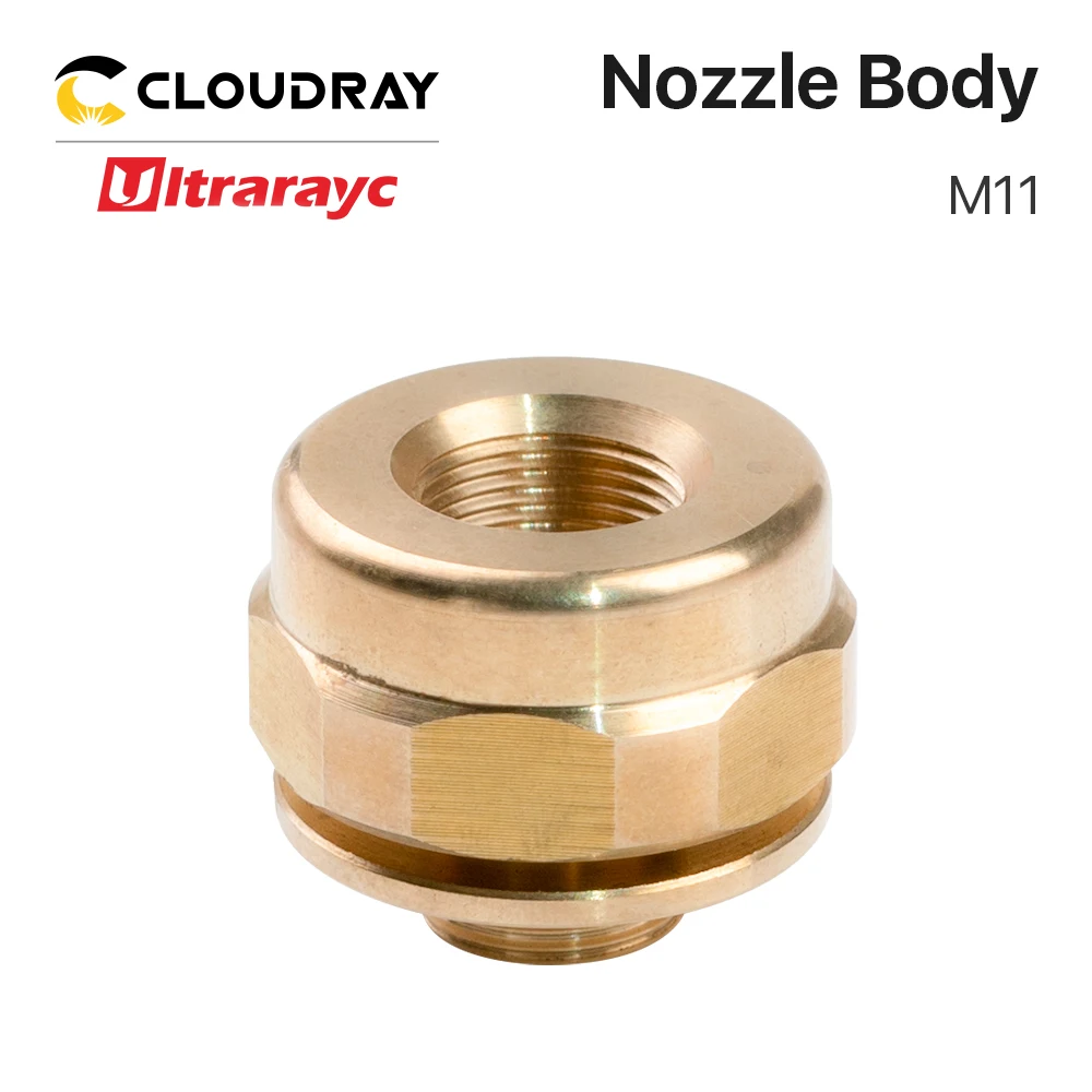 Ultrarayc Laser Nozzle Adapter M11 Anti-collision Nozzle Connector for Precitec Fiber Laser Cutting Head