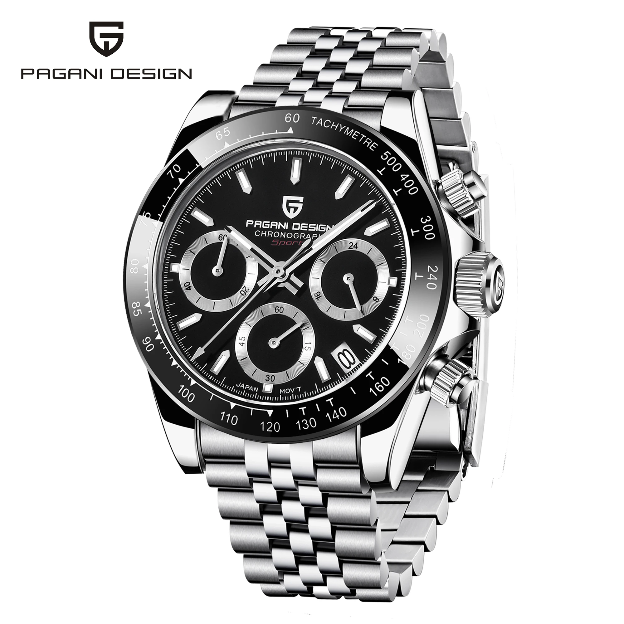 

PAGANI DESIGN Top Brand 2021 New Men's Quartz Watches Mens Business Watches Watch Men Luxury Chronograph VK63 Relogio Masculino